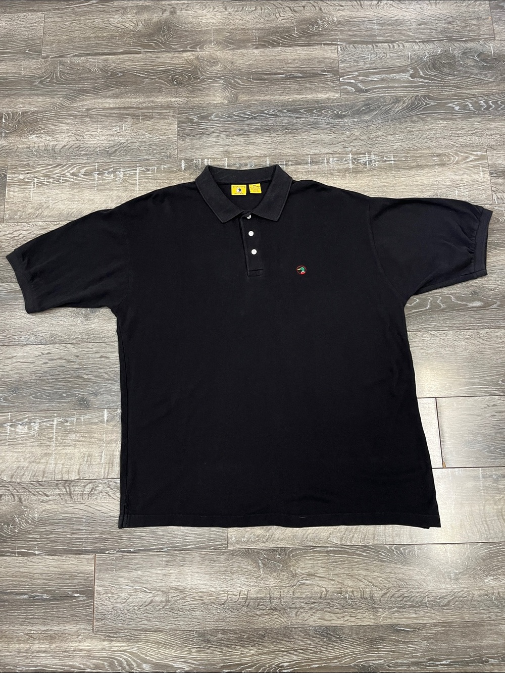Men’s black vintage Duck Head polo shirt size XXL